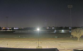 Weather camera view of Bluebonnet Elementary.