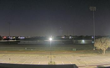 Weather camera view of Bluebonnet Elementary.