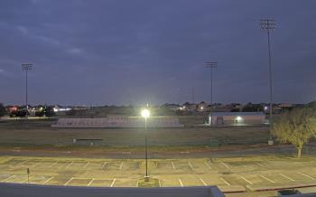 Weather camera view of Bluebonnet Elementary.