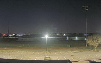 Weather camera view of Bluebonnet Elementary.