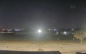 Weather camera view of Bluebonnet Elementary.