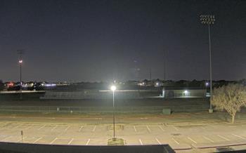 Weather camera view of Bluebonnet Elementary.