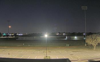 Weather camera view of Bluebonnet Elementary.