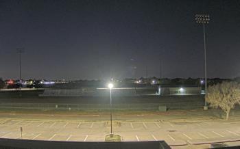 Weather camera view of Bluebonnet Elementary.