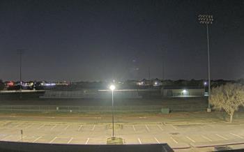 Weather camera view of Bluebonnet Elementary.