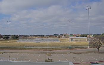 Weather camera view of Bluebonnet Elementary.