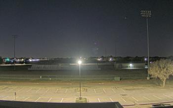 Weather camera view of Bluebonnet Elementary.
