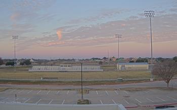 Weather camera view of Bluebonnet Elementary.