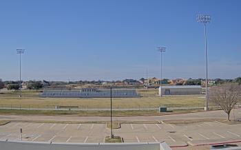 Weather camera view of Bluebonnet Elementary.