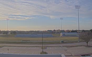 Weather camera view of Bluebonnet Elementary.