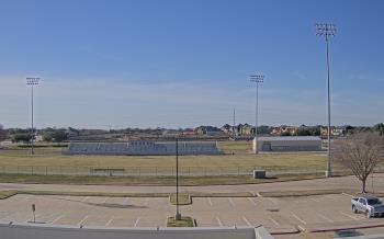 Weather camera view of Bluebonnet Elementary.