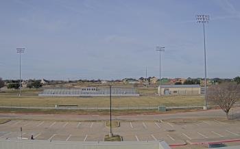 Weather camera view of Bluebonnet Elementary.