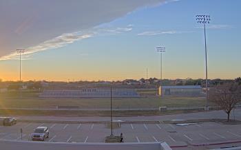 Weather camera view of Bluebonnet Elementary.