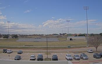 Weather camera view of Bluebonnet Elementary.
