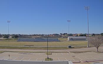 Weather camera view of Bluebonnet Elementary.