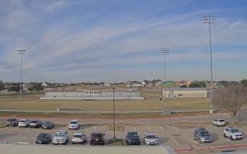 Weather camera view of Bluebonnet Elementary.