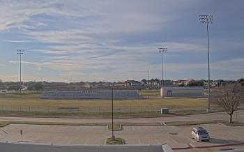 Weather camera view of Bluebonnet Elementary.