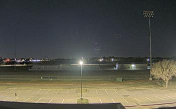 Weather camera view of Bluebonnet Elementary.