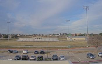 Weather camera view of Bluebonnet Elementary.