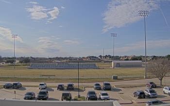 Weather camera view of Bluebonnet Elementary.