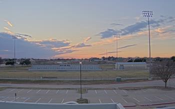 Weather camera view of Bluebonnet Elementary.