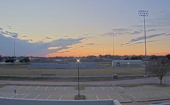 Weather camera view of Bluebonnet Elementary.