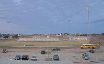 Weather camera view of Bluebonnet Elementary.
