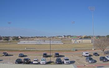 Weather camera view of Bluebonnet Elementary.