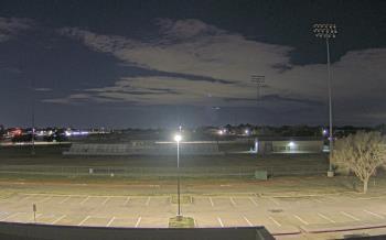 Weather camera view of Bluebonnet Elementary.