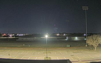 Weather camera view of Bluebonnet Elementary.