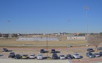 Weather camera view of Bluebonnet Elementary.