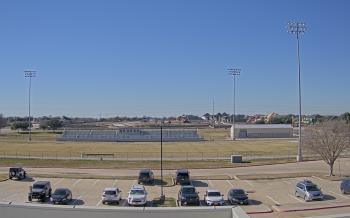 Weather camera view of Bluebonnet Elementary.