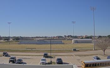Weather camera view of Bluebonnet Elementary.
