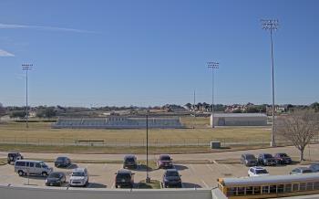 Weather camera view of Bluebonnet Elementary.