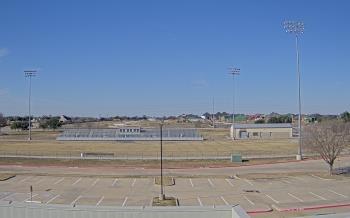 Weather camera view of Bluebonnet Elementary.