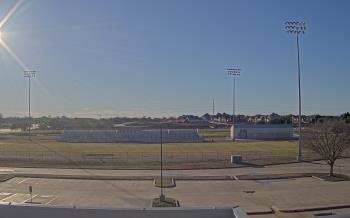 Weather camera view of Bluebonnet Elementary.