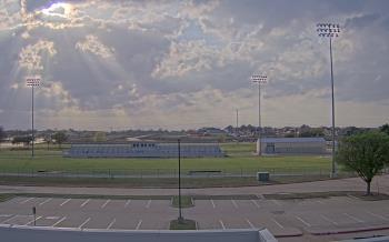 Weather camera view of Bluebonnet Elementary.