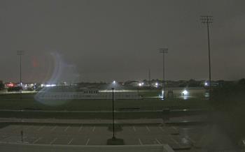 Weather camera view of Bluebonnet Elementary.