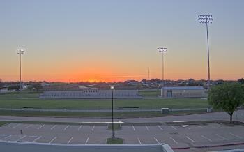 Weather camera view of Bluebonnet Elementary.