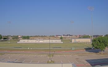 Weather camera view of Bluebonnet Elementary.