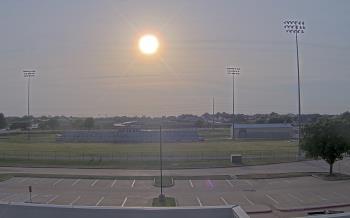 Weather camera view of Bluebonnet Elementary.