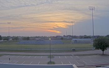 Weather camera view of Bluebonnet Elementary.