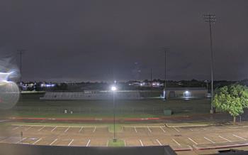 Weather camera view of Bluebonnet Elementary.