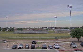 Weather camera view of Bluebonnet Elementary.