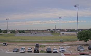 Weather camera view of Bluebonnet Elementary.