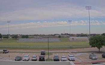 Weather camera view of Bluebonnet Elementary.