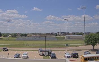 Weather camera view of Bluebonnet Elementary.