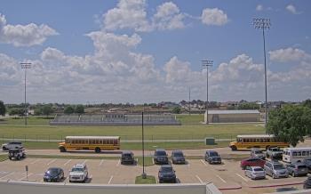Weather camera view of Bluebonnet Elementary.