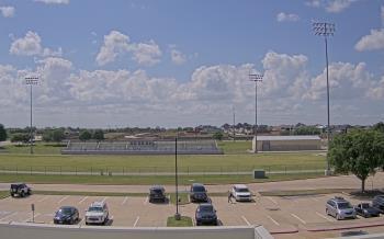 Weather camera view of Bluebonnet Elementary.