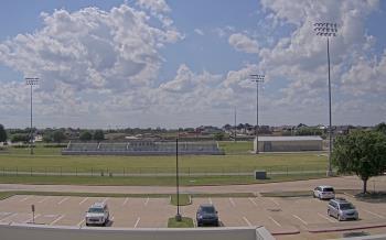 Weather camera view of Bluebonnet Elementary.